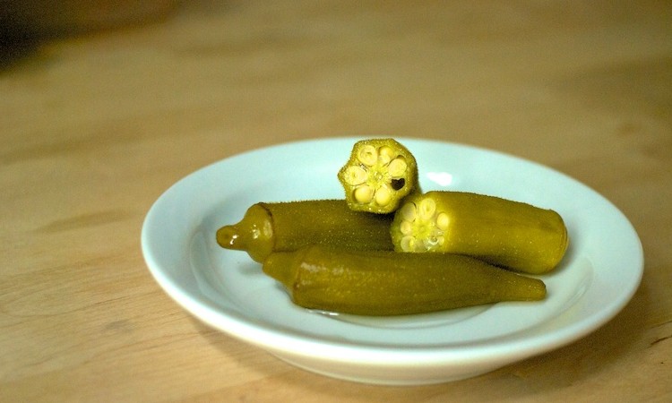 pickled okra